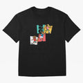 North America Mascots 2 T-Shirt_83568192 Oversized T-Shirt Follow the Final Road of Global Football Passion for FIFA World Cup 2026 Group Stage, Centered on Messi, Neymar and Mbappe, England and Germany, Sports Nostalgia, International Competition,