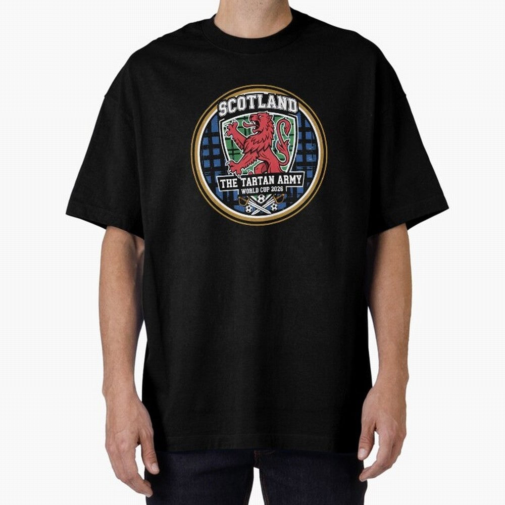 Scotland World Cup 2026 - Tartan Army Football Fan, USA Mexico Canada T-Shirt_84153647 Oversized T-Shirt Bring Legendary Rivalry Energy to Global Football Passion for FIFA World Cup 2026 Group Stage, with CR7 and Messi, Portugal, Soccer Culture,