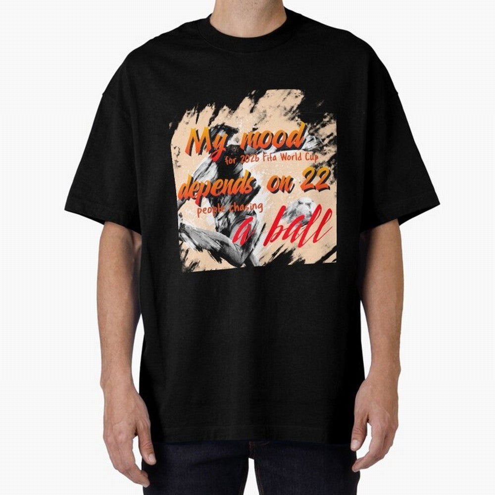 2026 World Cup T-shirt Oversized T-Shirt Bring Bold Fan Energy to Match Day Hype around FIFA World Cup 2026 USA Canada Mexico, Neymar, England, Classic Soccer Heritage, Championship Pressure, Fan Loyalty and International Pride; Perfect for