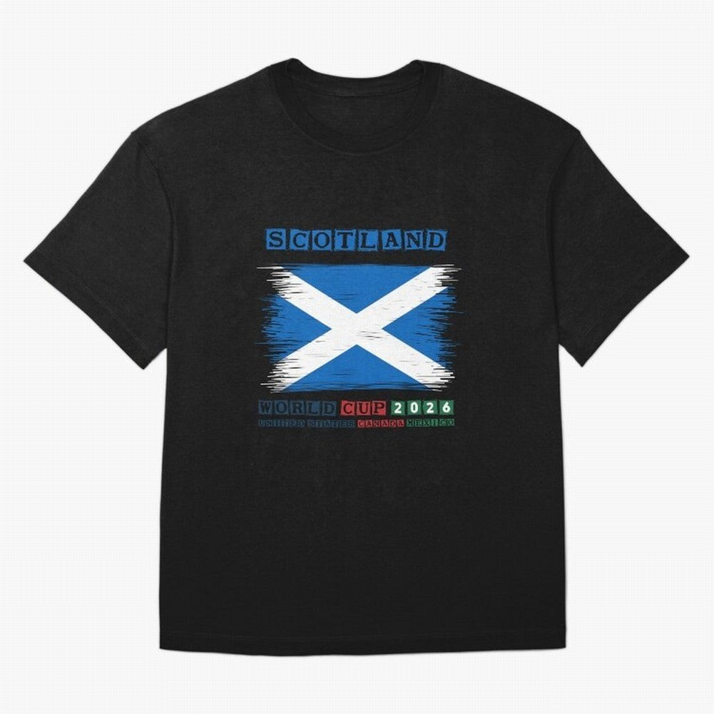 SCOTLAND WORLD CUP 2026 Oversized T-Shirt Celebrate the Stars of the FIFA World Cup 2026 Group Stage Journey through Haaland Highlights, Argentina and Brazil Pride, Stadium Chants, National Pride, Trophy Dreams and Unforgettable Football Memories;