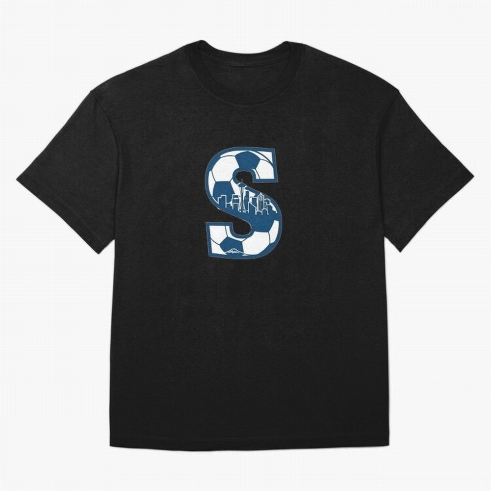 Seattle Soccer 2026 Oversized T-Shirt Enjoy Match Day Hype around FIFA World Cup 2026 Group Stage, CR7 and Messi, France and Portugal, Football History, Final Match Energy, Crowd Noise and Once in a Lifetime Moments; Ideal for Fans Who Follow
