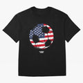 2026 USA Soccer Fan World Cup Oversized T-Shirt Upgrade Global Football Passion for FIFA World Cup 2026 USA Canada Mexico, Highlighting Cristiano Ronaldo, Haaland and CR7, Argentina, France and Brazil, Football Festival Excitement, Trophy