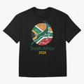 South Africa 2026 Oversized T-Shirt Bring Stadium Energy to Match Day Hype around FIFA World Cup 2026, Haaland, Germany, Soccer Culture, Superstar Moments, National Team Dreams and Competitive Fire; Ideal for Passionate Fans Who Love Underdog