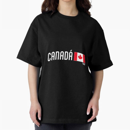 2026 Canada Soccer Fan World Cup Oversized T-Shirt Feel the FIFA World Cup 2026 Journey through Cristiano Ronaldo, Haaland and CR7 Highlights, Netherlands Pride, Global Supporter Spirit, Legendary Goals, National Colors and Tournament Celebration;