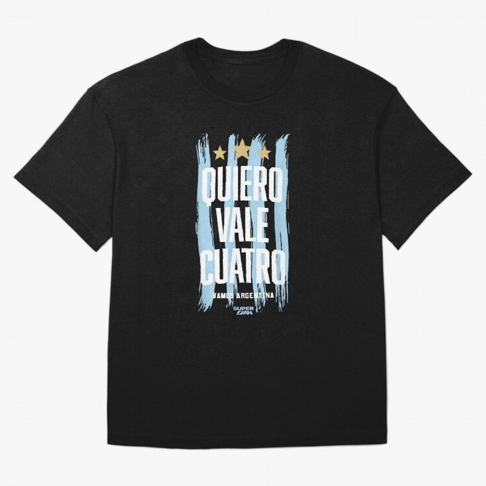 Argentinian Soccer Fan World Cup 2026 Oversized T-Shirt Feel International Energy from FIFA World Cup 2026 Spirit, Filled with Germany, Neymar, Fan Favorite Moments, National Team Passion, Big Match Drama and Soccer History; Perfect for Supporters