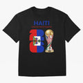World Cup 2026, IMG 024, HAITI 014 Oversized T-Shirt Turn Football Passion into FIFA World Cup 2026 Spirit, Centered on Argentina, France and Brazil, Neymar, Global Supporter Spirit, Legendary Goals, National Colors and Tournament Celebration; Made