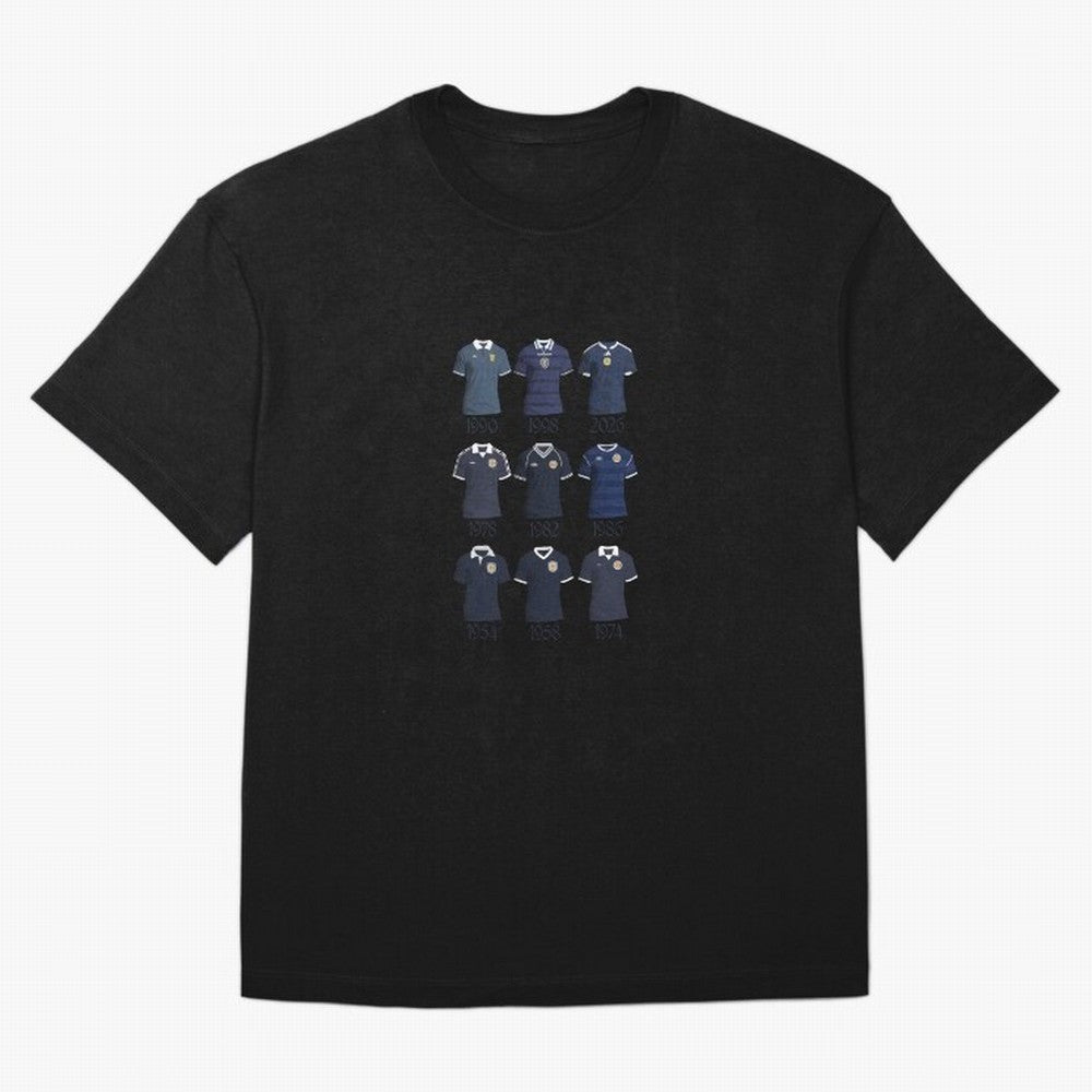 Scotland World Cup Kits Oversized T-Shirt Show Championship Spirit for Global Football Passion for FIFA World Cup 2026, with Messi and Cristiano Ronaldo, England, France and Netherlands, Global Supporter Spirit, Legendary Goals, National Colors and