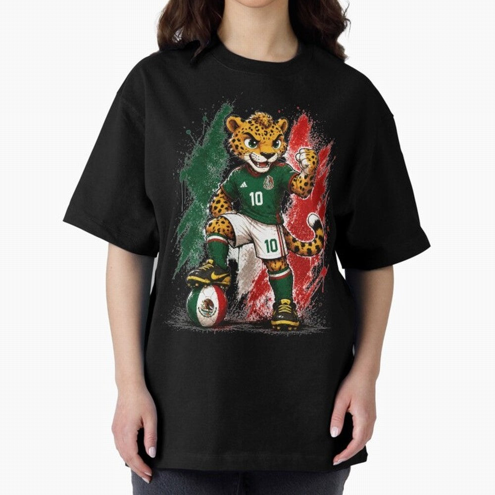 Mexico Fifa Mundial Oversized T-Shirt Celebrate Match Day Hype around FIFA World Cup 2026, Neymar, Haaland and Cristiano Ronaldo, England, France and Netherlands, Stadium Chants, National Pride, Trophy Dreams and Unforgettable Football Memories;
