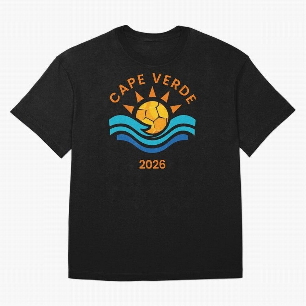 Cape Verde 2026 Oversized T-Shirt Spotlight the FIFA World Cup 2026 Journey through CR7 Highlights, Brazil Pride, Fan Favorite Moments, National Team Passion, Big Match Drama and Soccer History; Great for Supporters Who Love Legendary Players,