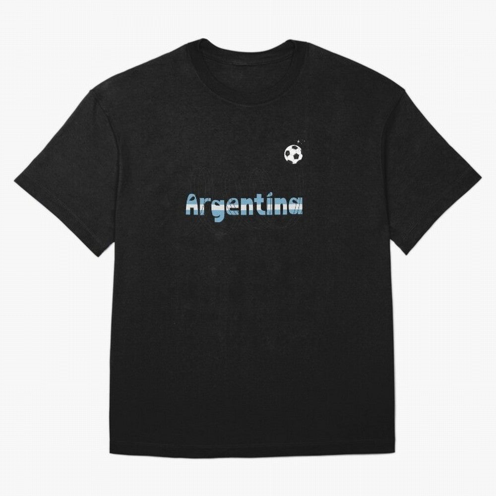Argentina Oversized T-Shirt Follow Every Goal of FIFA World Cup 2026 Group Stage Spirit, Featuring Germany, CR7, Classic Soccer Heritage, Championship Pressure, Fan Loyalty and International Pride; Ideal for Fans Who Follow Messi, Cristiano