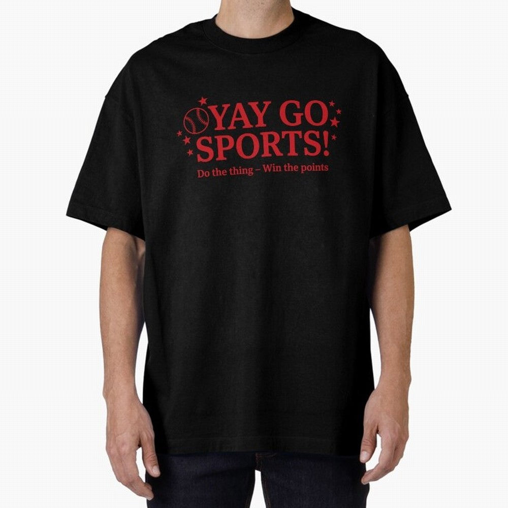 Yay Go Sports Oversized T-Shirt Step into Match Day Hype around FIFA World Cup 2026 USA Canada Mexico, Mbappe and Neymar, Spain and Netherlands, Match Day Excitement, Supporter Culture, Golden Goals and Global Football Passion; Ideal for Football