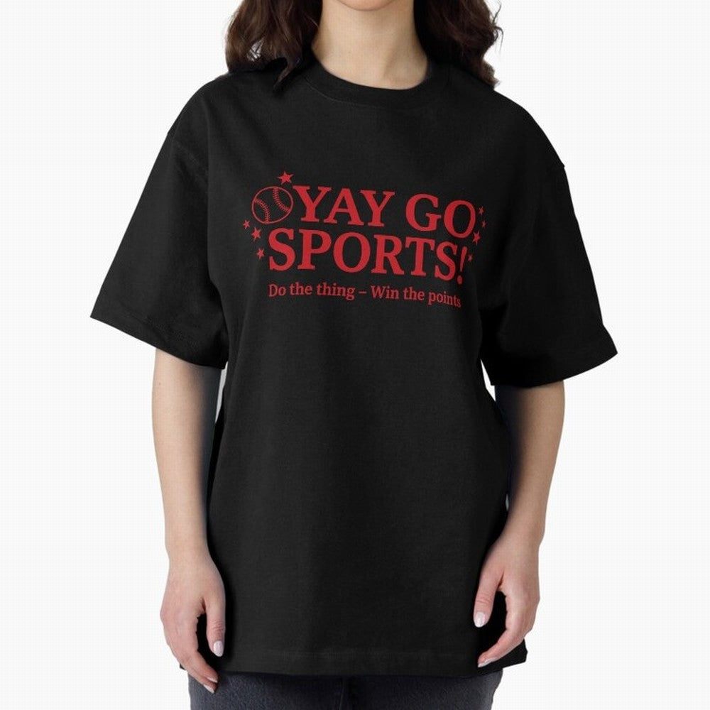 Yay Go Sports Oversized T-Shirt Step into Match Day Hype around FIFA World Cup 2026 USA Canada Mexico, Mbappe and Neymar, Spain and Netherlands, Match Day Excitement, Supporter Culture, Golden Goals and Global Football Passion; Ideal for Football