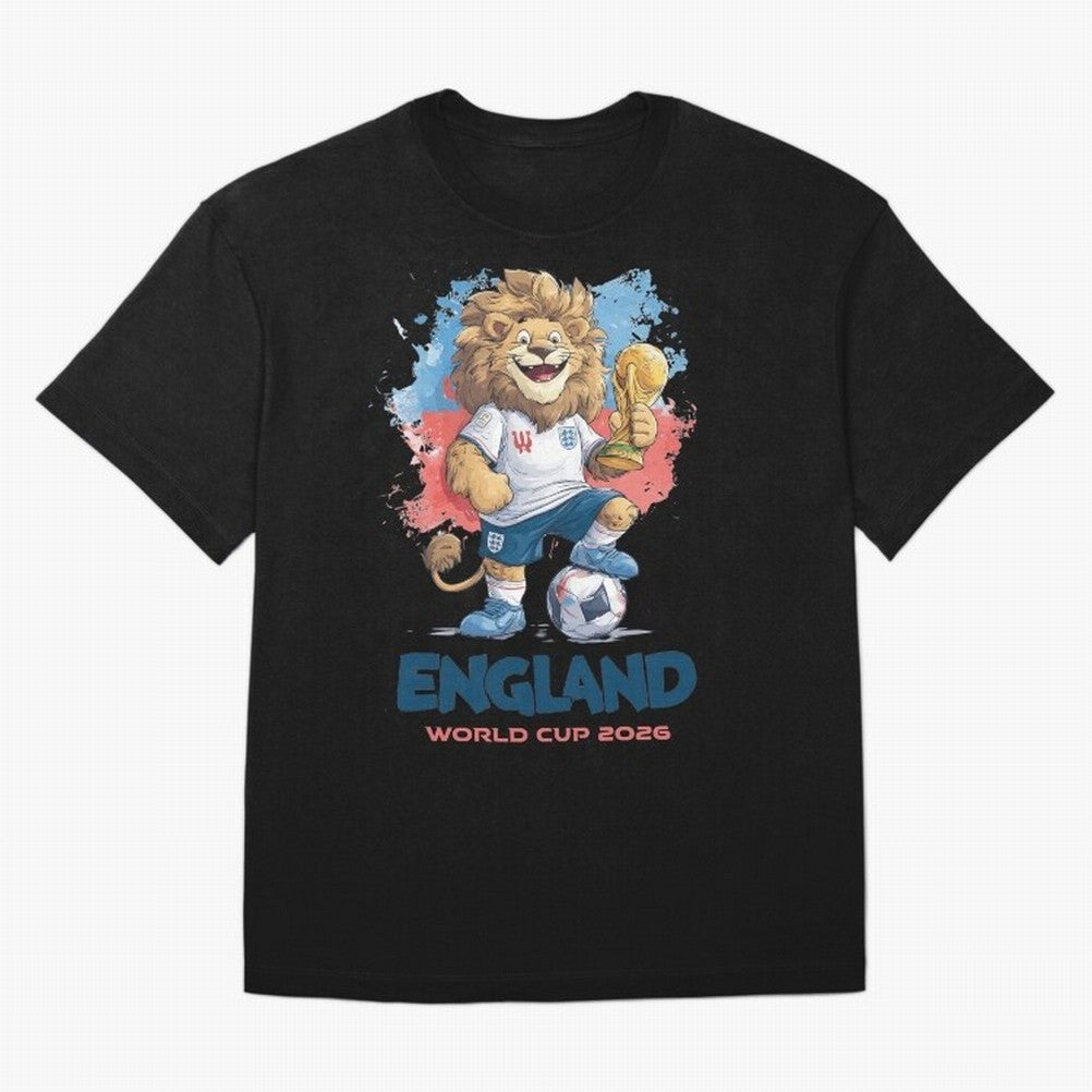 England - World Cup 2026 Oversized T-Shirt Treasure the FIFA World Cup 2026 Journey through Messi Highlights, Portugal Pride, Match Day Excitement, Supporter Culture, Golden Goals and Global Football Passion; Built for Supporters Chasing Trophy