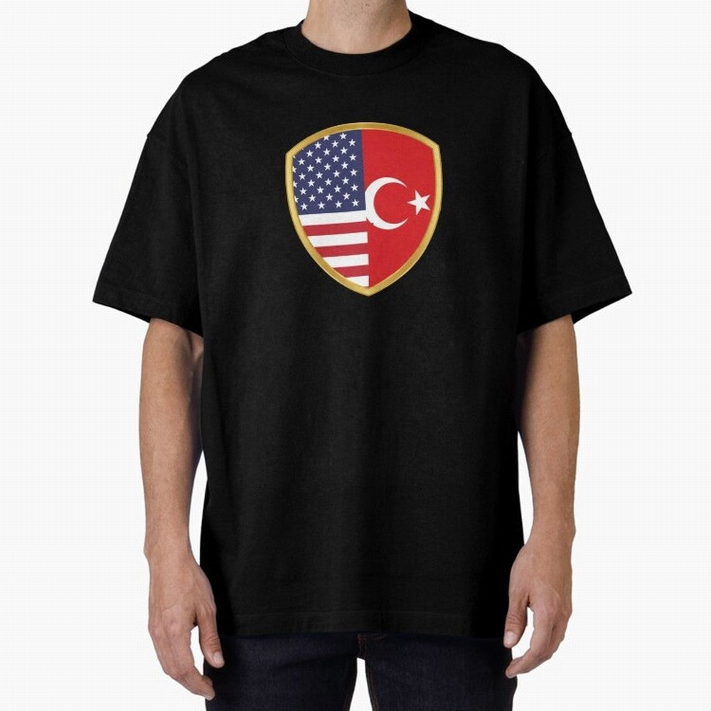 FIFA World Cup -USA v Turkiye Oversized T-Shirt Follow the Final Road of FIFA World Cup 2026 Group Stage for Fans of Haaland and Mbappe and Argentina and Brazil, Bringing Stadium Chants, National Pride, Trophy Dreams and Unforgettable Football