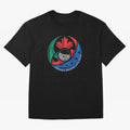Canada Mexico USA 2026 Round Soccer Emblem Cup T-Shirt_83488590 Oversized T-Shirt Bring Legendary Rivalry Energy to FIFA World Cup 2026 Group Stage for Fans of Messi and Argentina, France and Brazil, Bringing Vintage Soccer Flavor, Modern Football