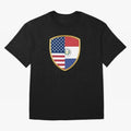 FIFA World Cup -USA v Paraguay Oversized T-Shirt Join FIFA World Cup 2026 Group Stage Spirit, Filled with Spain, Mbappe, Match Day Excitement, Supporter Culture, Golden Goals and Global Football Passion; Ideal for Football Dads, Football Moms,