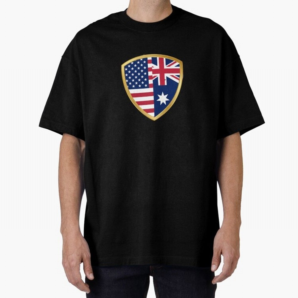 FIFA World Cup - USA v Australia Oversized T-Shirt Feel International Energy from the FIFA World Cup 2026 Journey through Messi, Neymar and Mbappe Highlights, Spain and Netherlands Pride, Stadium Chants, National Pride, Trophy Dreams and