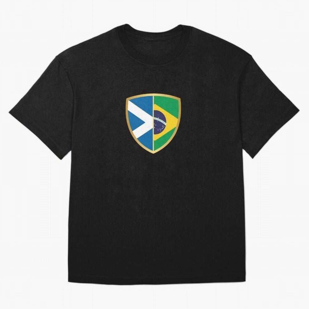 FIFA World Cup -Scotland v Brazil Oversized T-Shirt Celebrate National Team Dreams in FIFA World Cup 2026 Spirit, with France, Messi, Vintage Soccer Flavor, Modern Football Stars, National Flags and Final Night Emotion; Made for Collectors Who