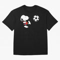 SNOOPY Football - FIFA World Cup 2026 Oversized T-Shirt Back Your Heroes with Global Football Passion for FIFA World Cup 2026, Highlighting Neymar, Haaland and Cristiano Ronaldo, England, Tournament Hype, Historic Matchups, Family Viewing Parties