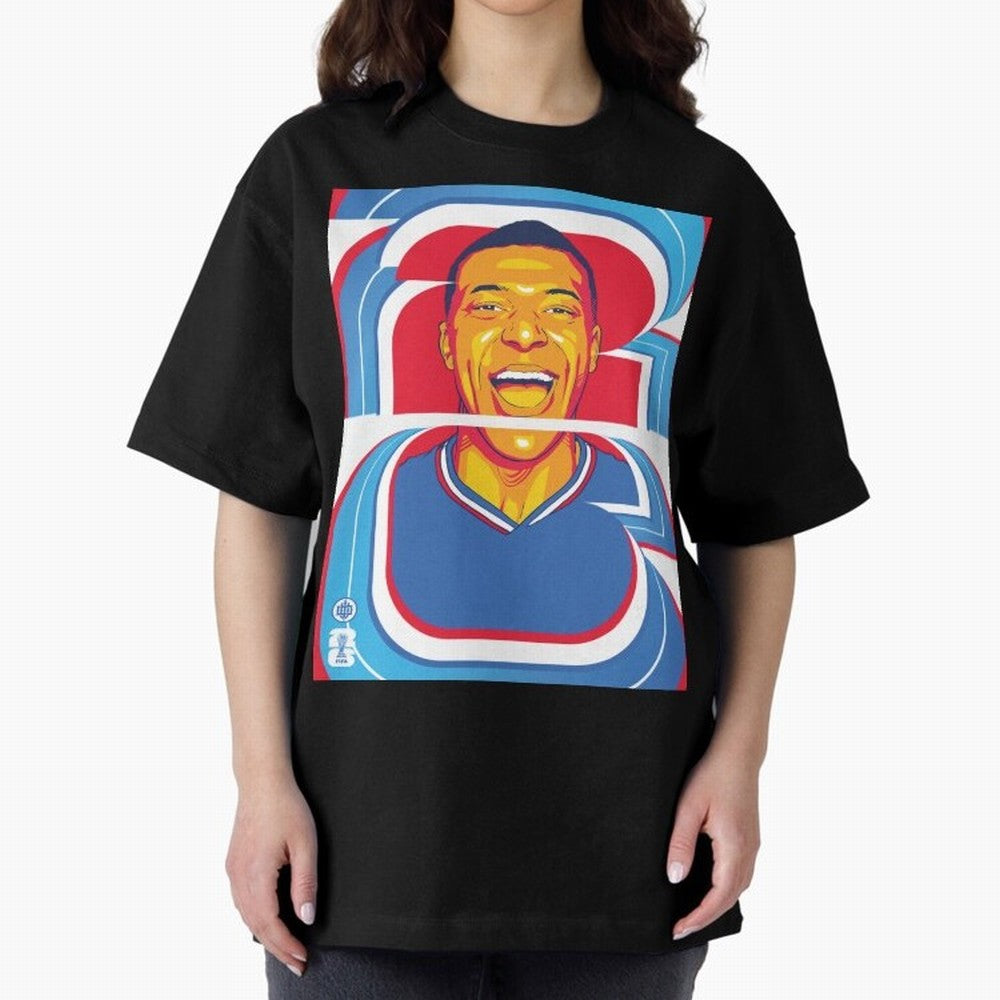 World Cup 2026 Soccer Celebration: United Football Fan Art Oversized T-Shirt Live the Energy of Global Football Passion for FIFA World Cup 2026 USA Canada Mexico, Featuring Messi, Neymar and Mbappe, Argentina, France and Brazil, Stadium Chants,
