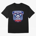Boston 2026 Host City Welcoming the World Cup Oversized T-Shirt Support the Legends of FIFA World Cup 2026 Spirit, Highlighting England, France and Netherlands, CR7, Football Festival Excitement, Trophy Ambitions, Country Rivalries and Star Player