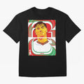 World Cup 2026 Soccer Celebration: United Football Fan Art Oversized T-Shirt Show Match Day Excitement for the FIFA World Cup 2026 USA Canada Mexico Journey through Cristiano Ronaldo, Haaland and CR7 Highlights, England Pride, Worldwide Fan Energy,