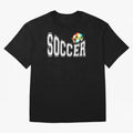 Football World Cup 2026 Oversized T-Shirt Back Your Heroes with Global Football Passion for FIFA World Cup 2026 USA Canada Mexico, Capturing Cristiano Ronaldo, Haaland and CR7, Argentina and Brazil, Global Supporter Spirit, Legendary Goals,