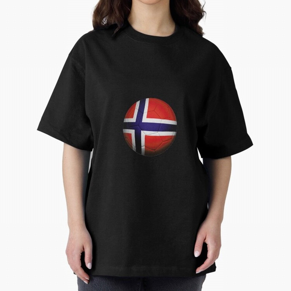 Norway Football Oversized T-Shirt Make Every Kick Count in FIFA World Cup 2026 Made for Cristiano Ronaldo, Haaland and CR7, Spain Energy, Game Day Rituals, Football Legends, Country Pride and the Road to the Final; Made for Collectors Who Enjoy