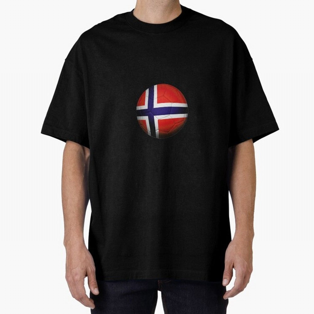 Norway Football Oversized T-Shirt Make Every Kick Count in FIFA World Cup 2026 Made for Cristiano Ronaldo, Haaland and CR7, Spain Energy, Game Day Rituals, Football Legends, Country Pride and the Road to the Final; Made for Collectors Who Enjoy