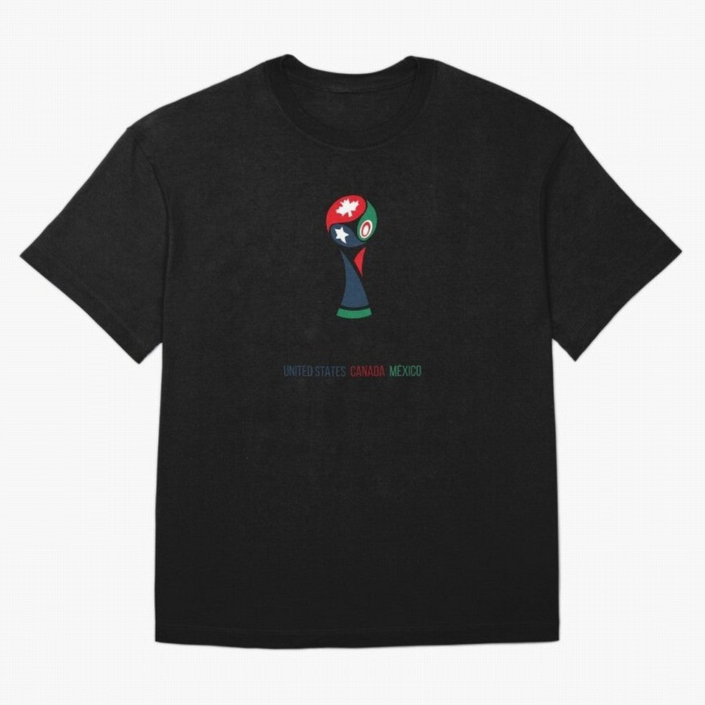 2026 World Cup Oversized T-Shirt Get Ready for FIFA World Cup 2026 Spirit, with Brazil, Messi, CR7 and Mbappe, Tournament Hype, Historic Matchups, Family Viewing Parties and Global Sports Pride; Great for Watch Parties, Sports Bars, Family Nights,