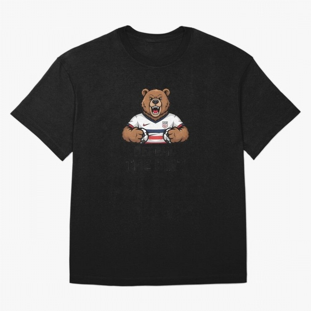 USA - World Cup 2026 Oversized T-Shirt Bring International Match Energy to FIFA World Cup 2026 Driven by Messi, CR7 and Mbappe, Argentina Energy, Goal Celebration Energy, Supporter Heritage, Football Icons and Worldwide Tournament Joy; Ideal for