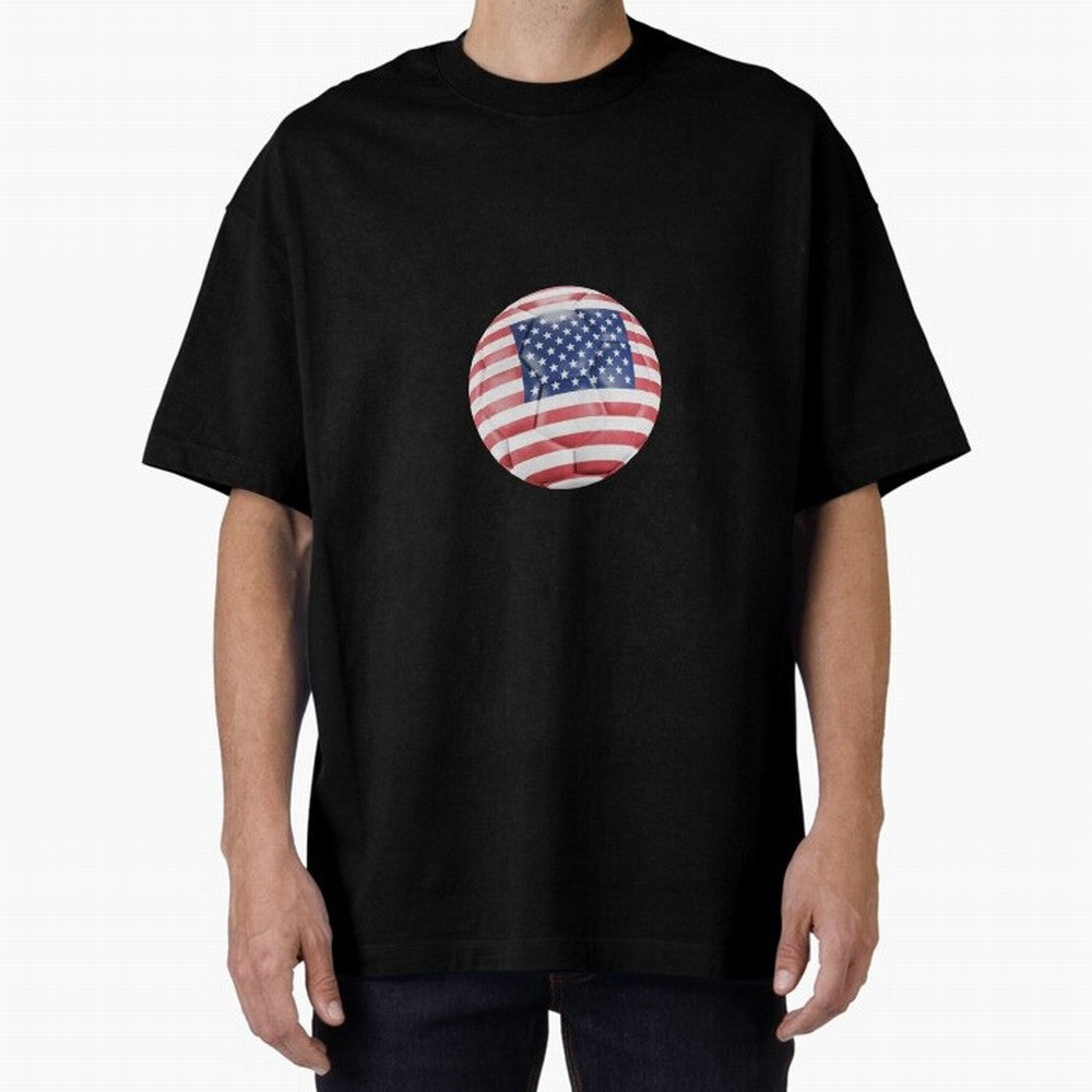 USA Soccer Oversized T-Shirt Make the Season About the FIFA World Cup 2026 Journey through Neymar, Haaland and Cristiano Ronaldo Highlights, France and Portugal Pride, Football Passion, Legendary Performances, Festival Vibes and Supporter