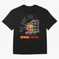 World cup 26 - Spain Oversized T-Shirt Showcase FIFA World Cup 2026 USA Canada Mexico Spirit, Capturing Portugal, Spain and Germany, Neymar, Vintage Soccer Flavor, Modern Football Stars, National Flags and Final Night Emotion; Built for Supporters