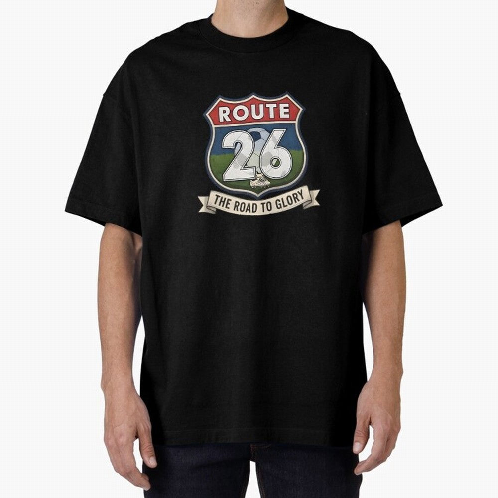 USA - World Cup 2026 Oversized T-Shirt Bring a Vintage Feel to the FIFA World Cup 2026 Journey through Mbappe Highlights, France and Portugal Pride, Global Supporter Spirit, Legendary Goals, National Colors and Tournament Celebration; Ideal for