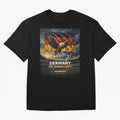 Germany Die Mannschaft - World Cup 2026 Soccer Fan Tee Oversized T-Shirt Show Passion for the Stars of FIFA World Cup 2026 for Fans of Messi and Cristiano Ronaldo and Brazil, Portugal and Argentina, Bringing Football Festival Excitement, Trophy