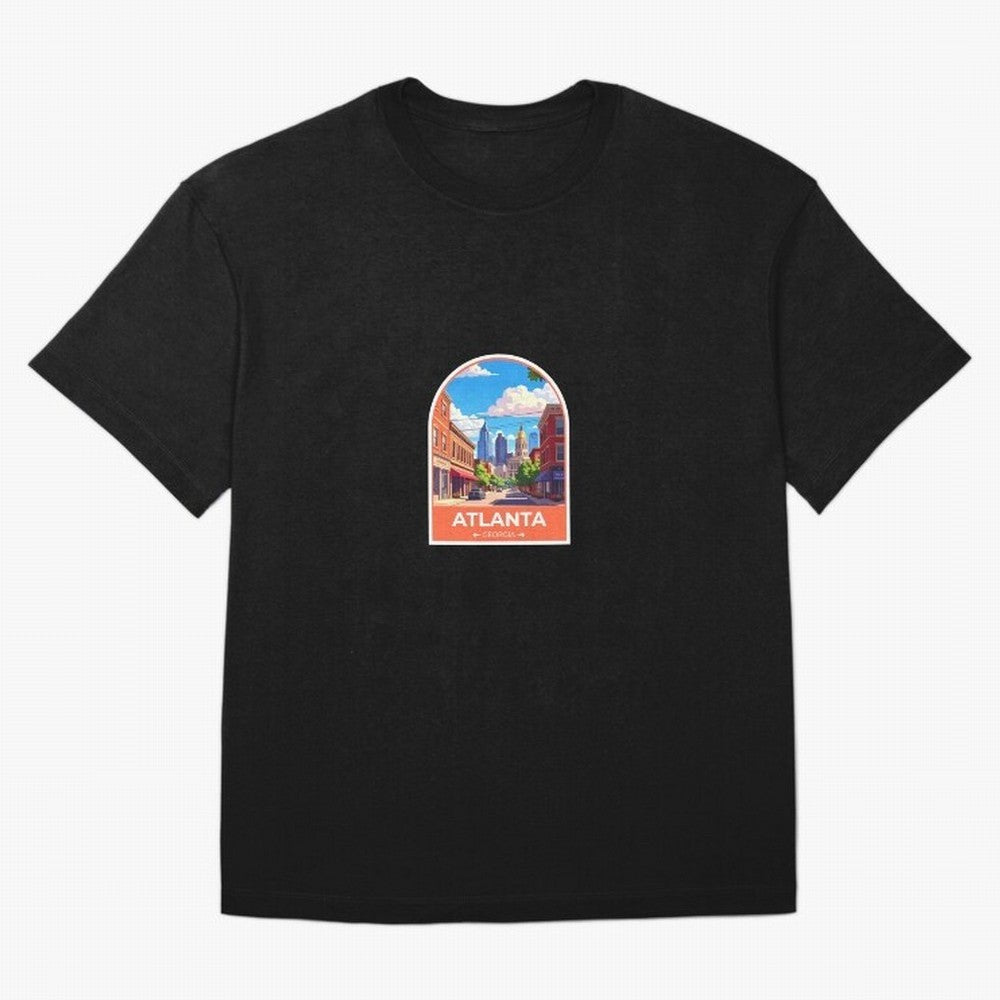 Atlanta Georgia Oversized T-Shirt Honor the Beautiful Game during FIFA World Cup 2026 Group Stage Capturing Cristiano Ronaldo, Argentina and Brazil Energy, Soccer Culture, Superstar Moments, National Team Dreams and Competitive Fire; Great for