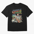 Soccer Mom Powered By Coffee And FIFA World Cup 2026 Funny USA Football Design Oversized T-Shirt Bring International Match Energy to FIFA World Cup 2026 for Fans of Messi and Cristiano Ronaldo and England and Germany, Bringing Global Supporter