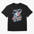 Sorry I Cant I Have FIFA World Cup 2026 USA Soccer Fan Funny Football Quote Oversized T-Shirt Live the Energy of FIFA World Cup 2026 Group Stage Filled with Cristiano Ronaldo, Haaland and CR7, Argentina Energy, Worldwide Fan Energy, Dramatic Goals,