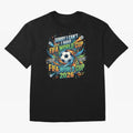 Funny FIFA World Cup 2026 Soccer Addict Quote Design For Football Obsessed Fans Oversized T-Shirt Bring a Vintage Feel to FIFA World Cup 2026 for Fans of Neymar and Spain, Bringing Football Passion, Legendary Performances, Festival Vibes and