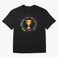 World Cup 2026 Celebration T-Shirt | USA Canada Mexico Soccer Fan Tee Oversized T-Shirt Join the Global Buzz around FIFA World Cup 2026 for Fans of CR7 and Argentina, France and Brazil, Bringing Retro Football Energy, Iconic Rivalries, Trophy Chase
