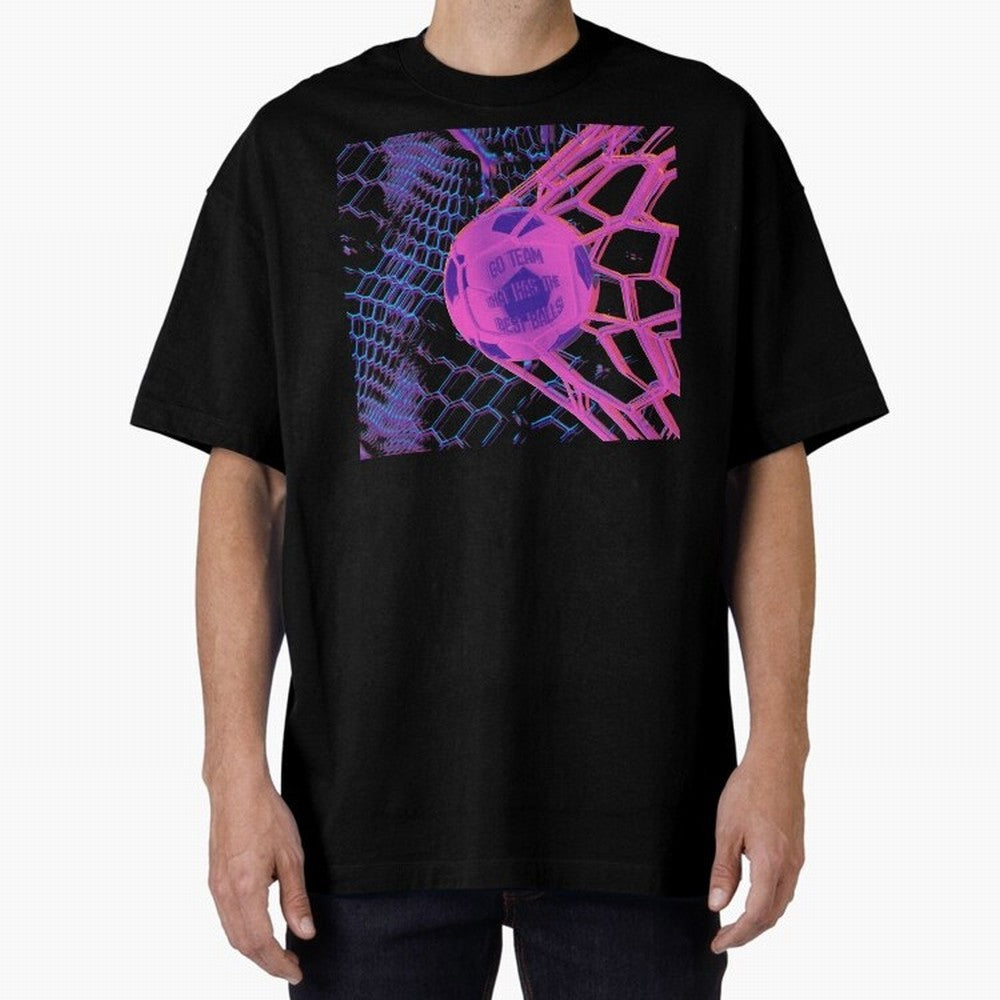 GO TEAM! Oversized T-Shirt Honor the Beautiful Game during FIFA World Cup 2026 Group Stage Featuring Neymar, Argentina, France and Brazil Energy, Stadium Chants, National Pride, Trophy Dreams and Unforgettable Football Memories; Great for Watch