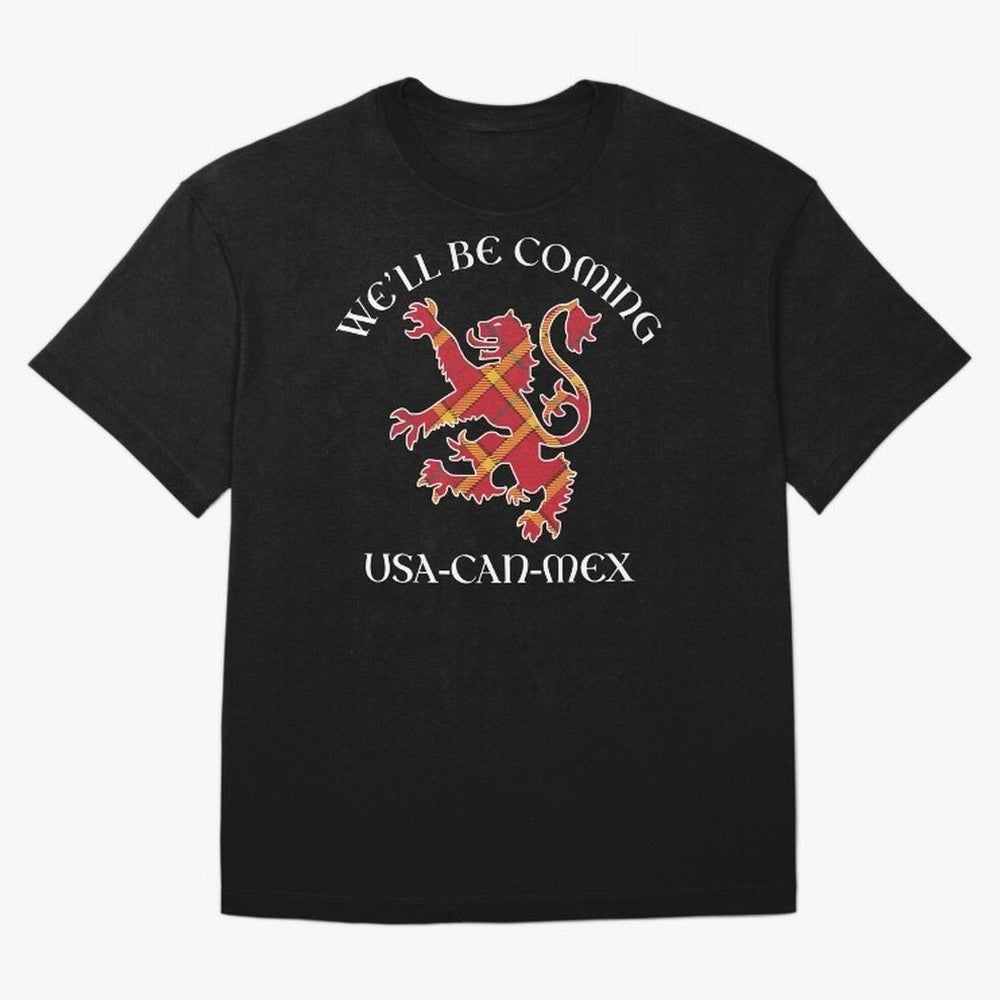 Scotland on Tour WC 2026 Oversized T-Shirt Upgrade the FIFA World Cup 2026 Group Stage Journey through Cristiano Ronaldo Highlights, England and Germany Pride, Classic Soccer Heritage, Championship Pressure, Fan Loyalty and International Pride;