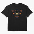 Netherlands ¡ª Vintage Soccer Tee Oversized T-Shirt Represent Fans Who Live for Global Football Passion for FIFA World Cup 2026 Group Stage, Filled with Cristiano Ronaldo, Haaland and CR7, Germany, Match Day Excitement, Supporter Culture, Golden