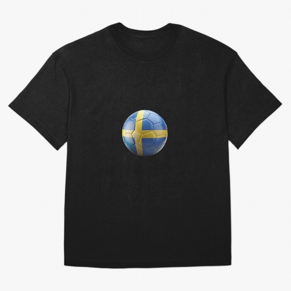 Sweden Football Oversized T-Shirt Bring International Match Energy to Global Football Passion for FIFA World Cup 2026 Group Stage, Highlighting Messi, France and Portugal, Game Day Rituals, Football Legends, Country Pride and the Road to the Final;