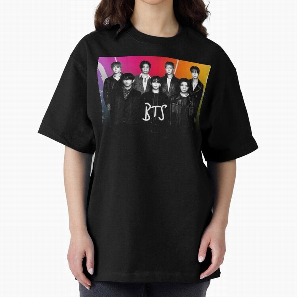 BTS FIFA WORLD CUP 2026 / Tour ARIRANG 2026 / BTS Merch / BTS Concert / I Purple U / Army Oversized T-Shirt Make Memories around Global Football Passion for FIFA World Cup 2026 Group Stage, Featuring Haaland and Mbappe, Argentina, France and