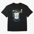 Argentina Football Champion World Cup 2026 - Gold Stars Watercolor Oversized T-Shirt Wear the Spirit of the FIFA World Cup 2026 USA Canada Mexico Journey through Cristiano Ronaldo, Haaland and CR7 Highlights, Portugal Pride, Match Day Excitement,