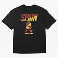 Spain Football World Cup 2026 - La Roja Stars Loading Oversized T-Shirt Bring Home Global Football Passion for FIFA World Cup 2026, Connected to Haaland, Portugal, Spain and Germany, Retro Football Energy, Iconic Rivalries, Trophy Chase Drama and