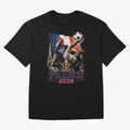 France Football World Cup 2026 Retro Rooster Kick - Les Bleus Oversized T-Shirt Feel the Heartbeat of FIFA World Cup 2026 Capturing Messi, Neymar and Mbappe, Germany Energy, Classic Soccer Heritage, Championship Pressure, Fan Loyalty and