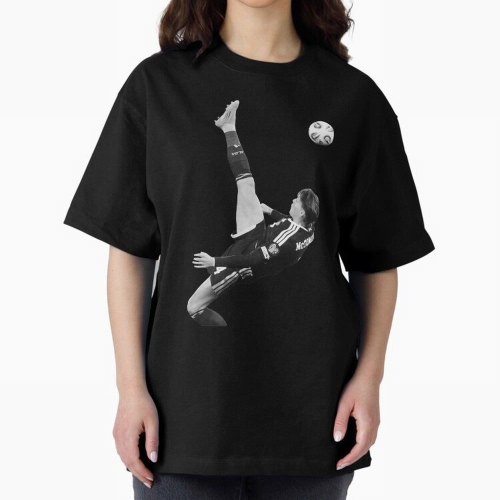 Scotland We'll Be Coming 26 WC Oversized T-Shirt Remember Iconic Moments from Global Football Passion for FIFA World Cup 2026, Filled with Messi, Neymar and Mbappe, Germany, Global Supporter Spirit, Legendary Goals, National Colors and Tournament