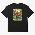 Brazil World Cup 2026 Macaw Fan Art Oversized T-Shirt Honor FIFA World Cup 2026 USA Canada Mexico Celebrating Messi, Brazil Energy, Champion Mindset, Group Stage Buzz, Knockout Tension and Passionate Fan Culture; Perfect for Supporters Who Want